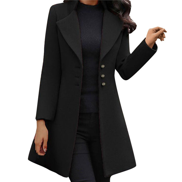 Talia | Long-Sleeve Wool Coat