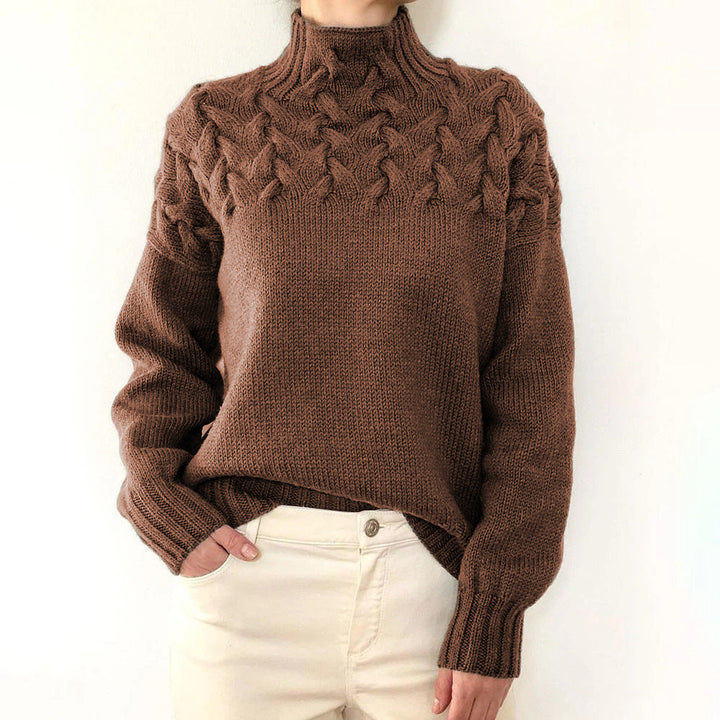 Talia | Warm Knitted Turtleneck
