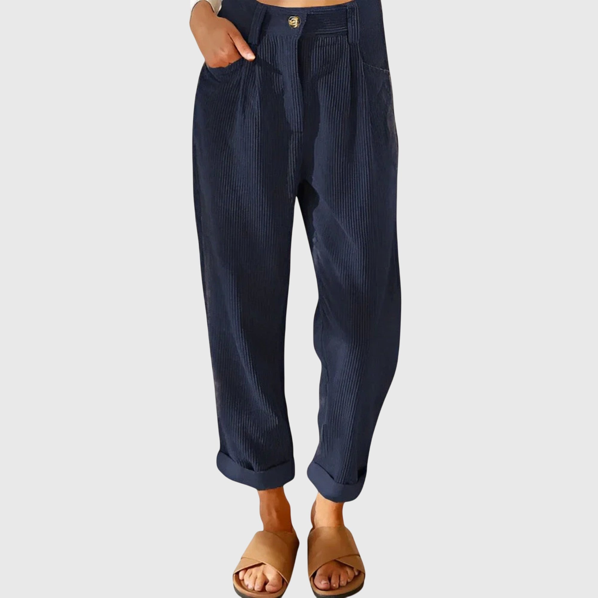 Talia | Modern Cord Pants