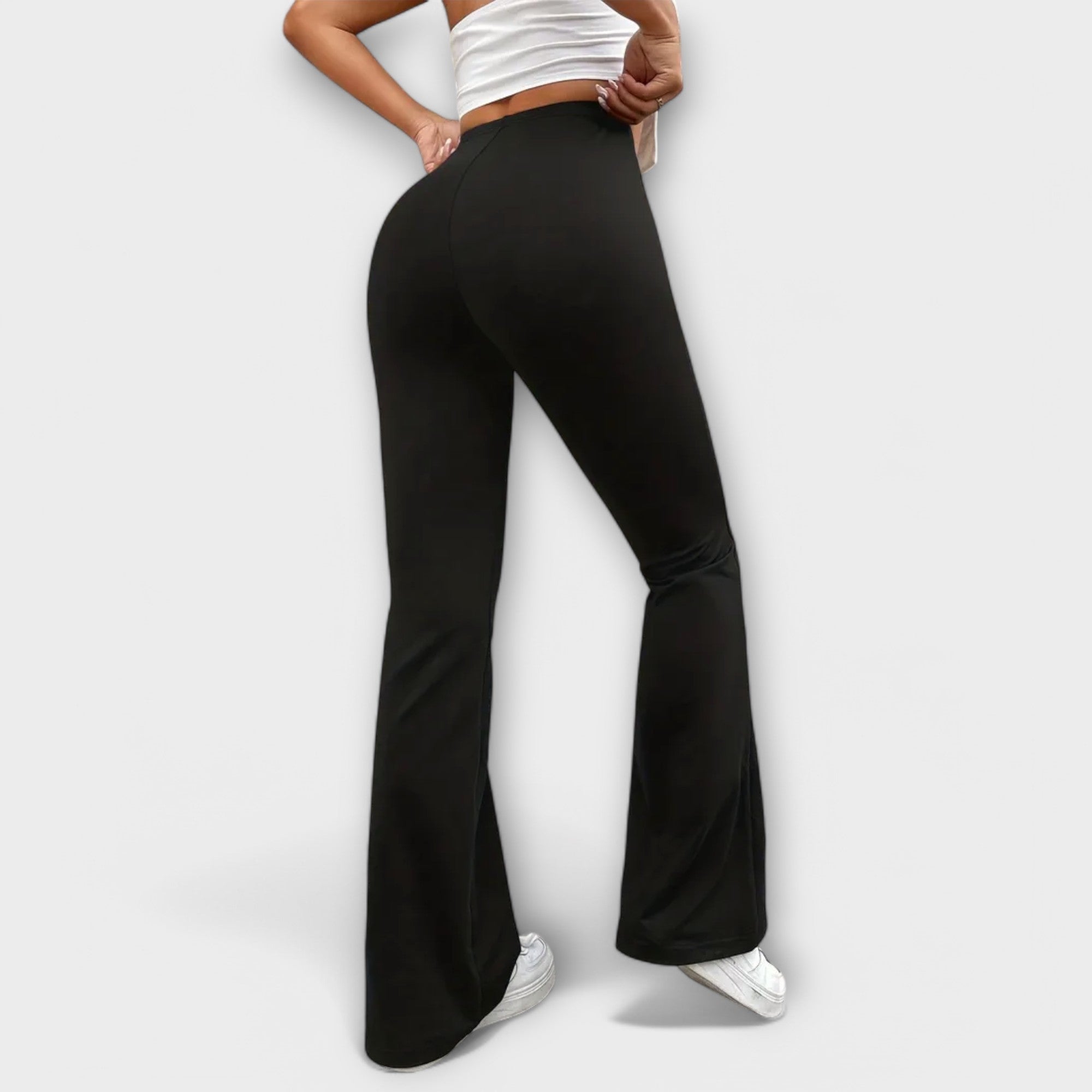 Talia | Relaxed Pants with Flared Leg