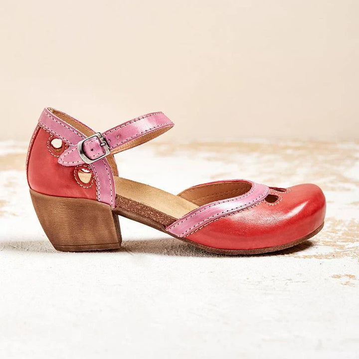 Talia | Comfortable Low-Heel Sandals