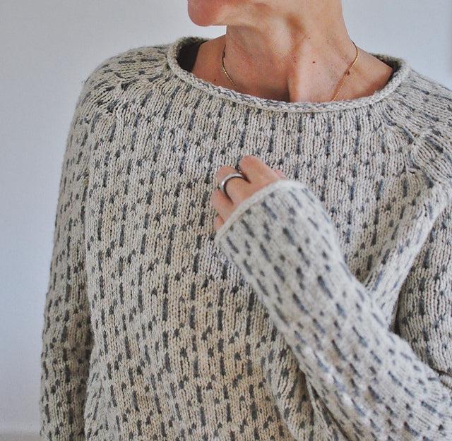 Talia | Grey Boatneck Sweater