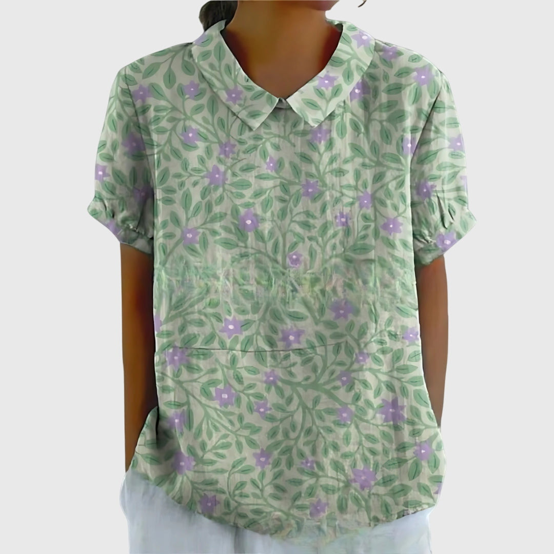 Talia | Floral Blouse