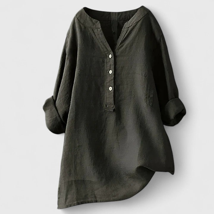 Talia | Elegant Button-Front Shirt