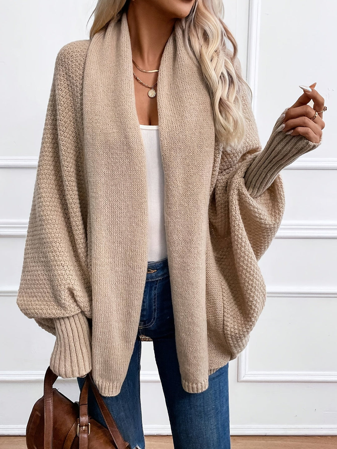 Talia | Batwing Knit Cardigan