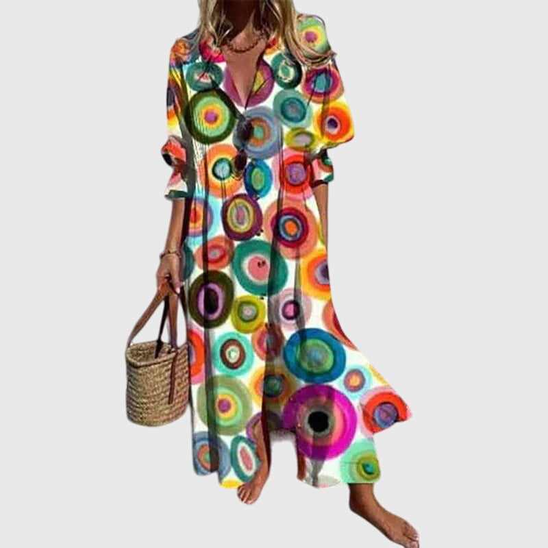 Talia | Elegant Bohemian Dress