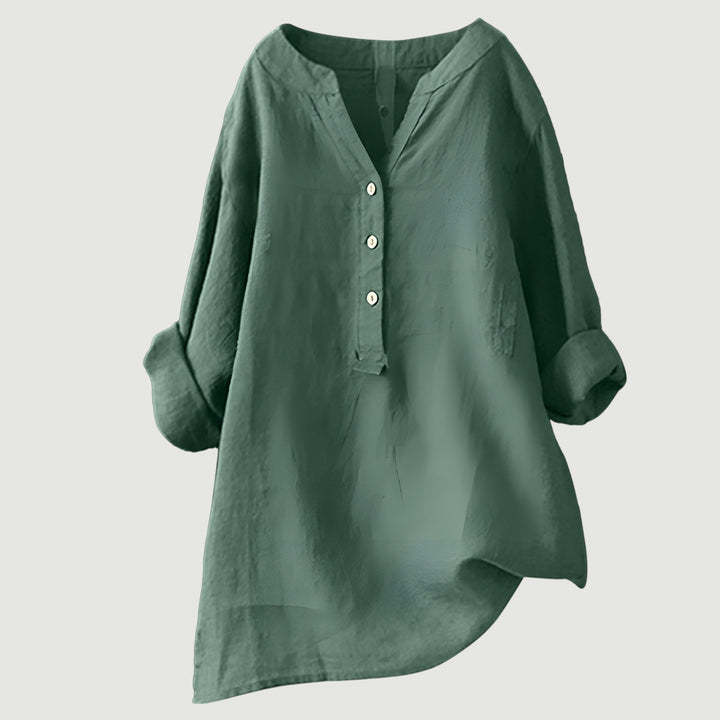 Talia | Airy and Comfortable Linen Top