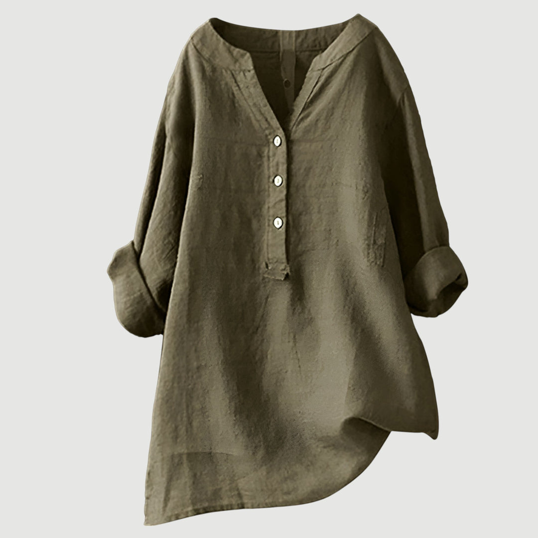 Talia | Airy and Comfortable Linen Top