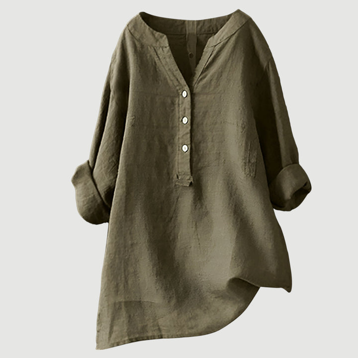 Talia | Airy and Comfortable Linen Top