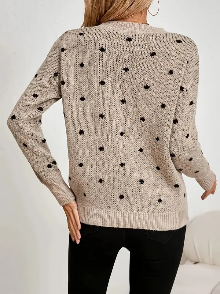 Talia | Comfortable Round Neck Sweater