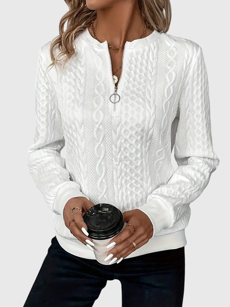Talia | Sweater with Zipper