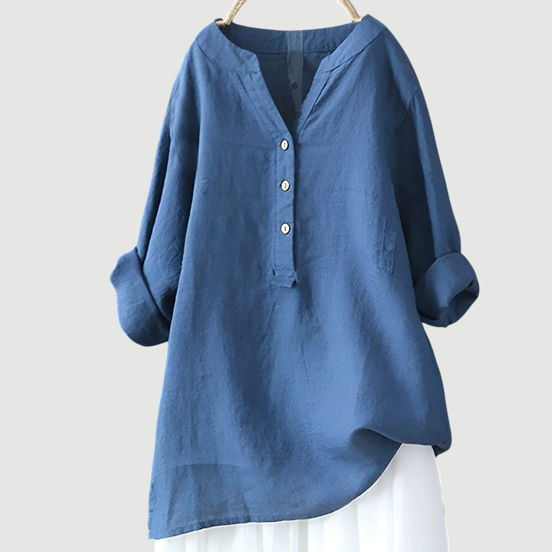 Talia | Airy and Comfortable Linen Top