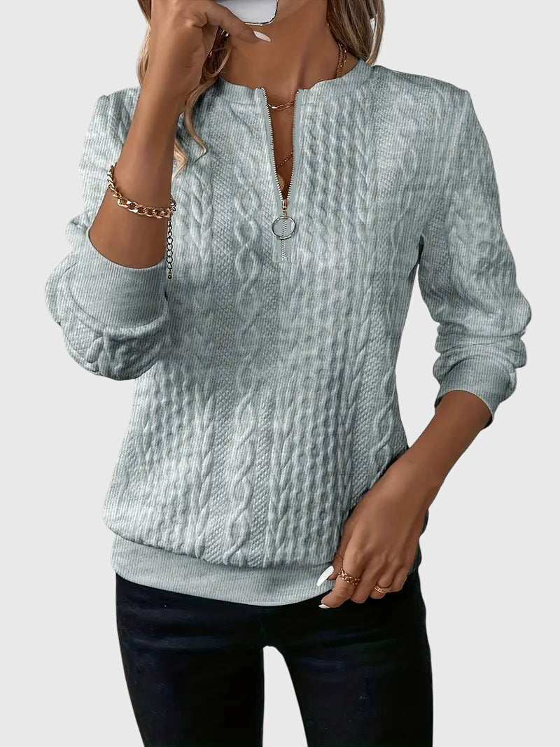 Talia | Sweater with Zipper