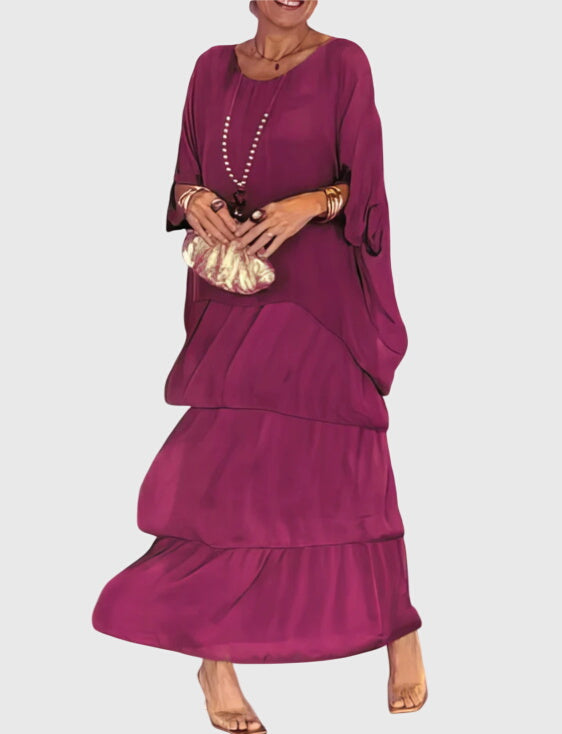 Talia | Long and Flowing Elegant Dress