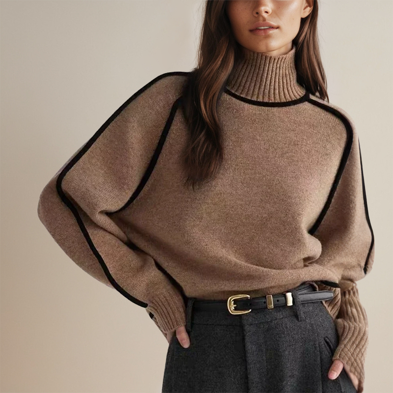 Talia | Soft Cashmere-Like Turtleneck Sweater