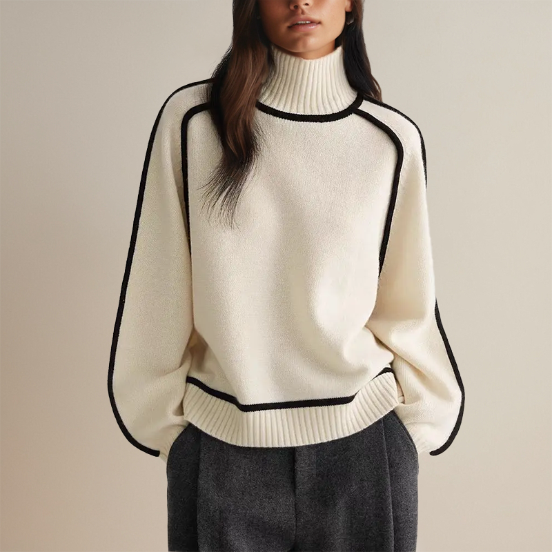 Talia | Soft Cashmere-Like Turtleneck Sweater