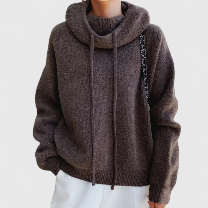 Talia | Cozy Knit Hoodie