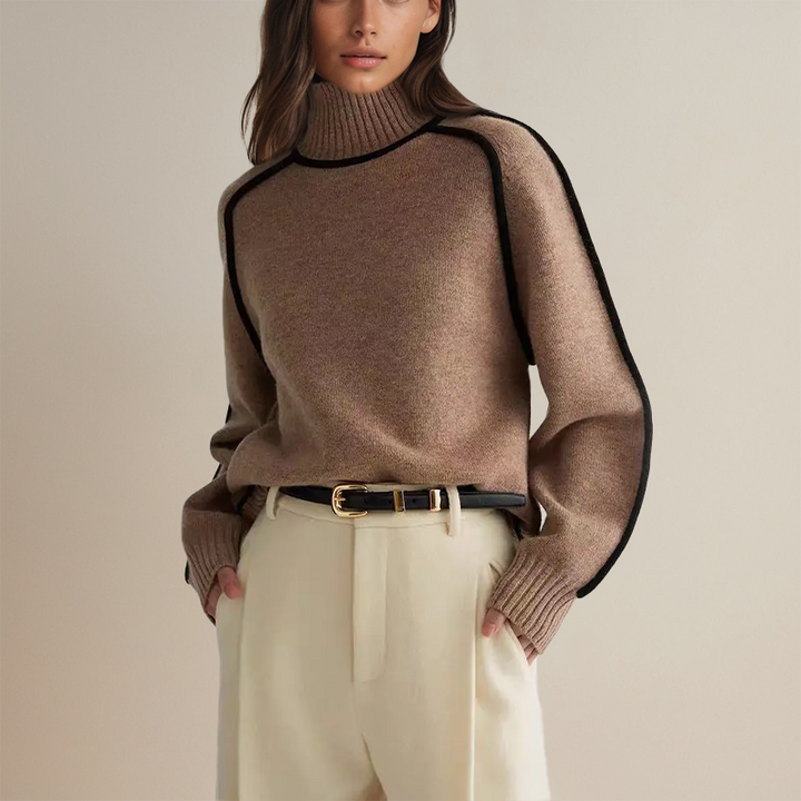 Talia | Soft Cashmere-Like Turtleneck Sweater