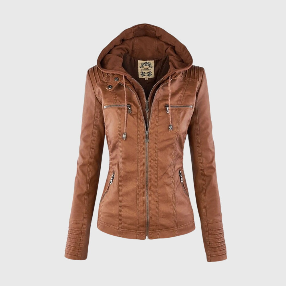 Talia | The stylish and unique leather jacket