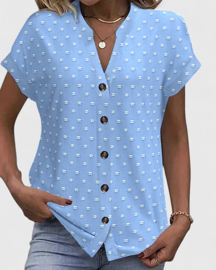 Talia | Comfortable V-Neck Shirt