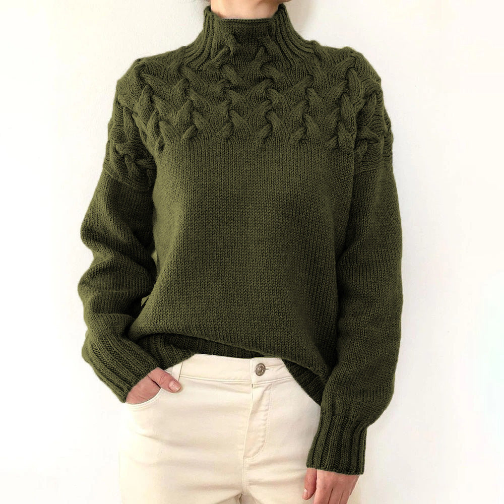 Talia | Warm Knitted Turtleneck