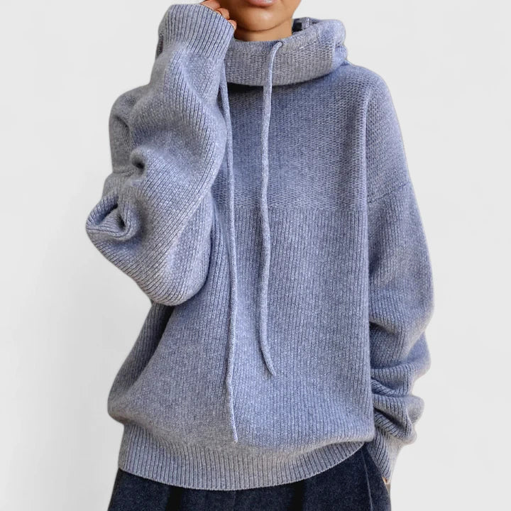 Talia | Cozy Knit Hoodie