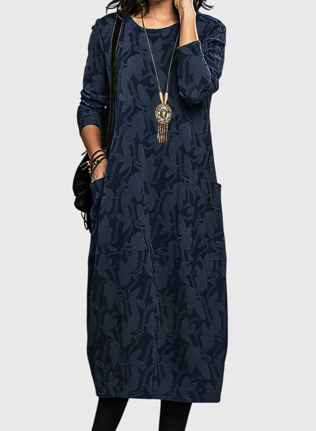 Talia | Casual Round-Neck Dress