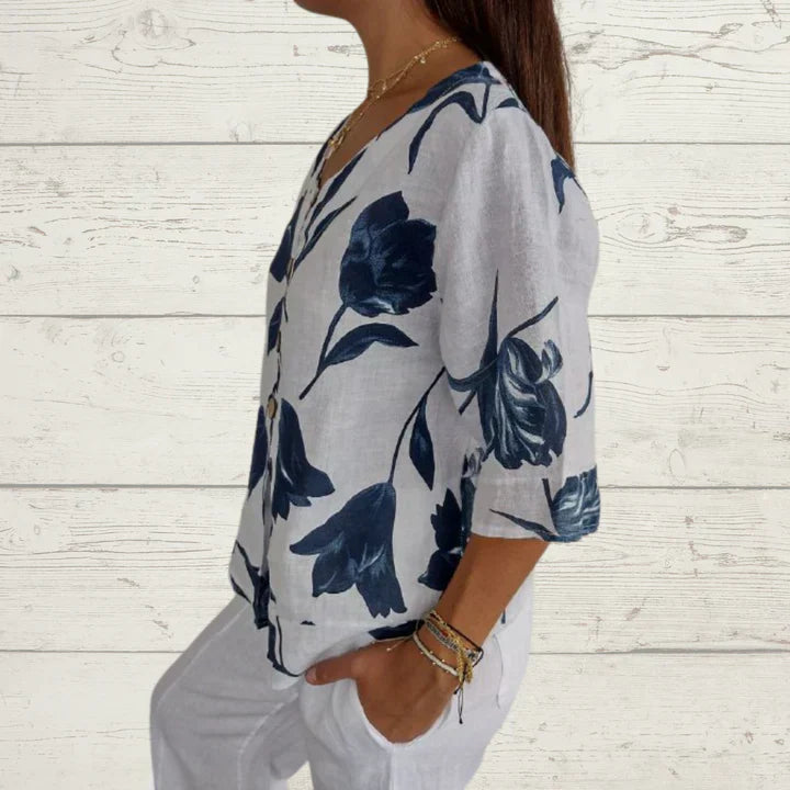 Talia | Printed Spring Tunic