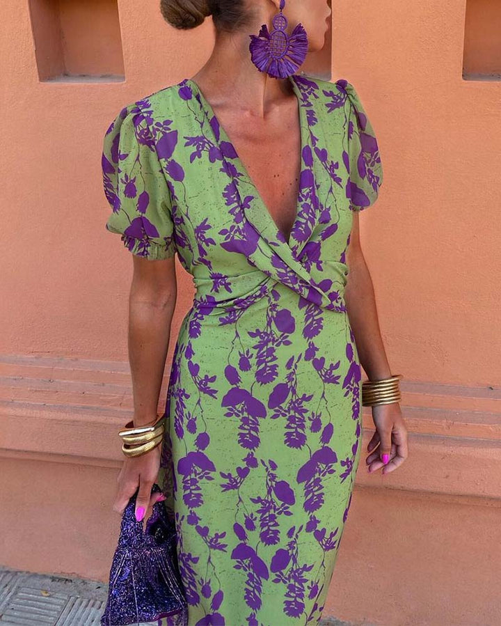 Talia | Elegant Floral Dress