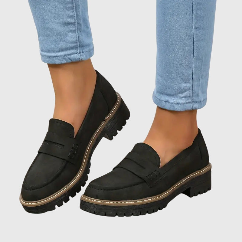 Talia | Timeless Suede Loafers