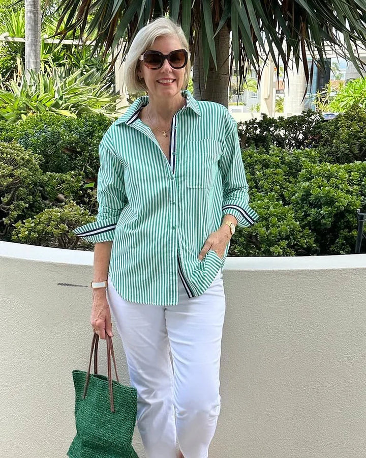 Talia | Striped Shirt for Modern Effortless Style