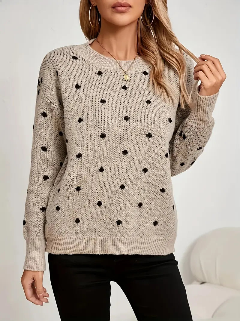 Talia | Comfortable Round Neck Sweater