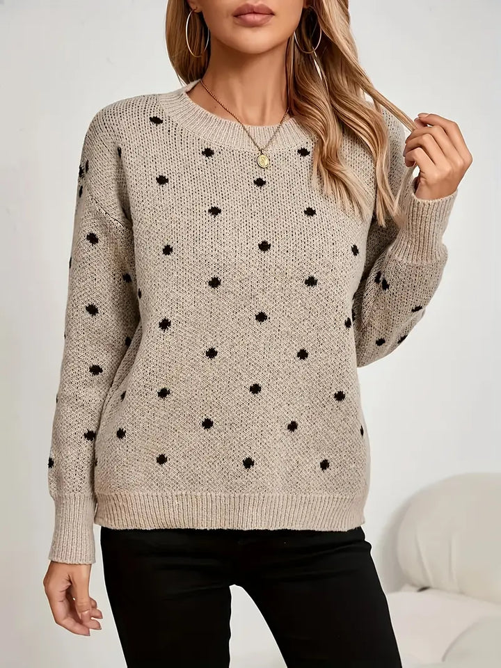 Talia | Comfortable Round Neck Sweater