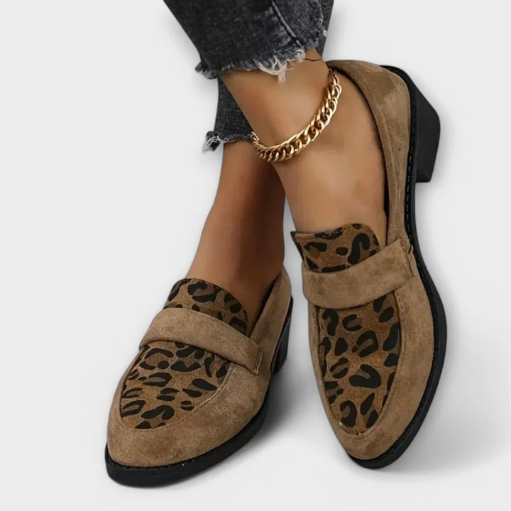 Talia | Orthopedic Leopard Print Heels