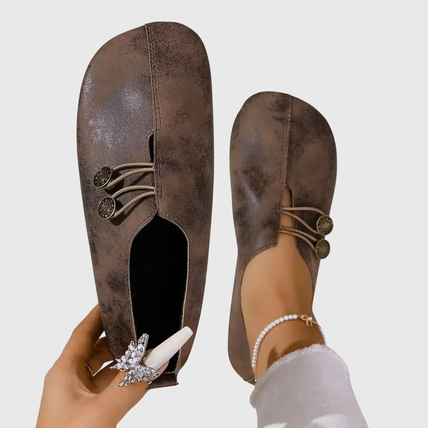 Talia | Orthopedic Leather Shoes