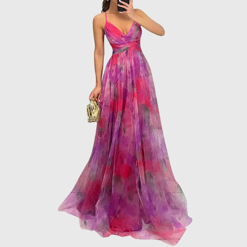 Talia | Floral Maxi Dress