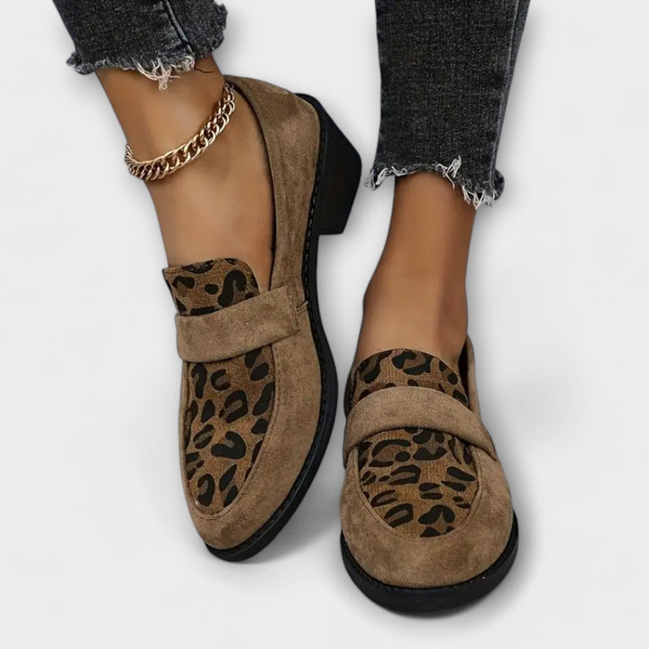 Talia | Orthopedic Leopard Print Heels