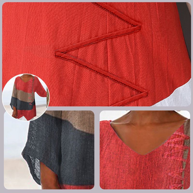 Talia | Lightweight Summer Top With Artistic Print