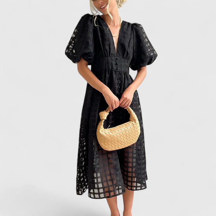 Talia | Elegant Midi Dress