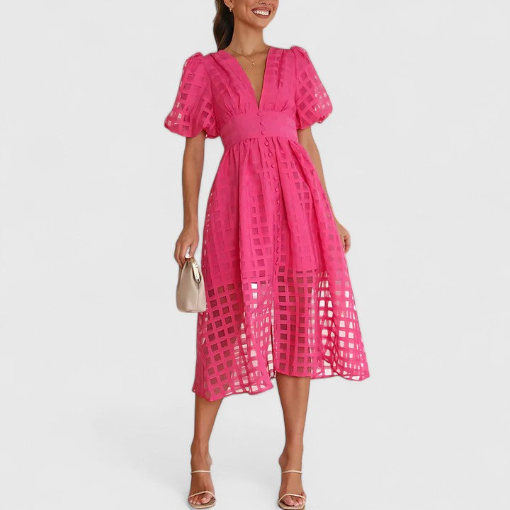 Talia | Elegant Midi Dress