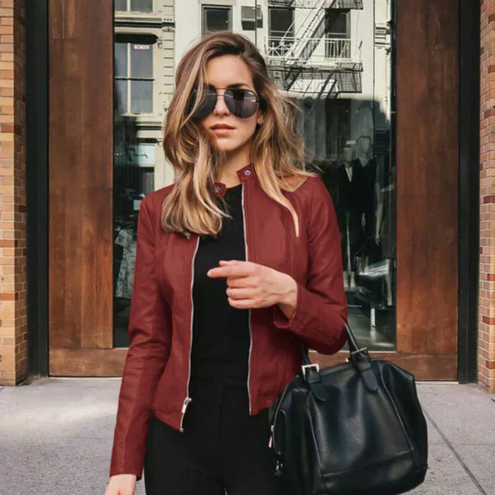 Talia | Italian Leather Jacket