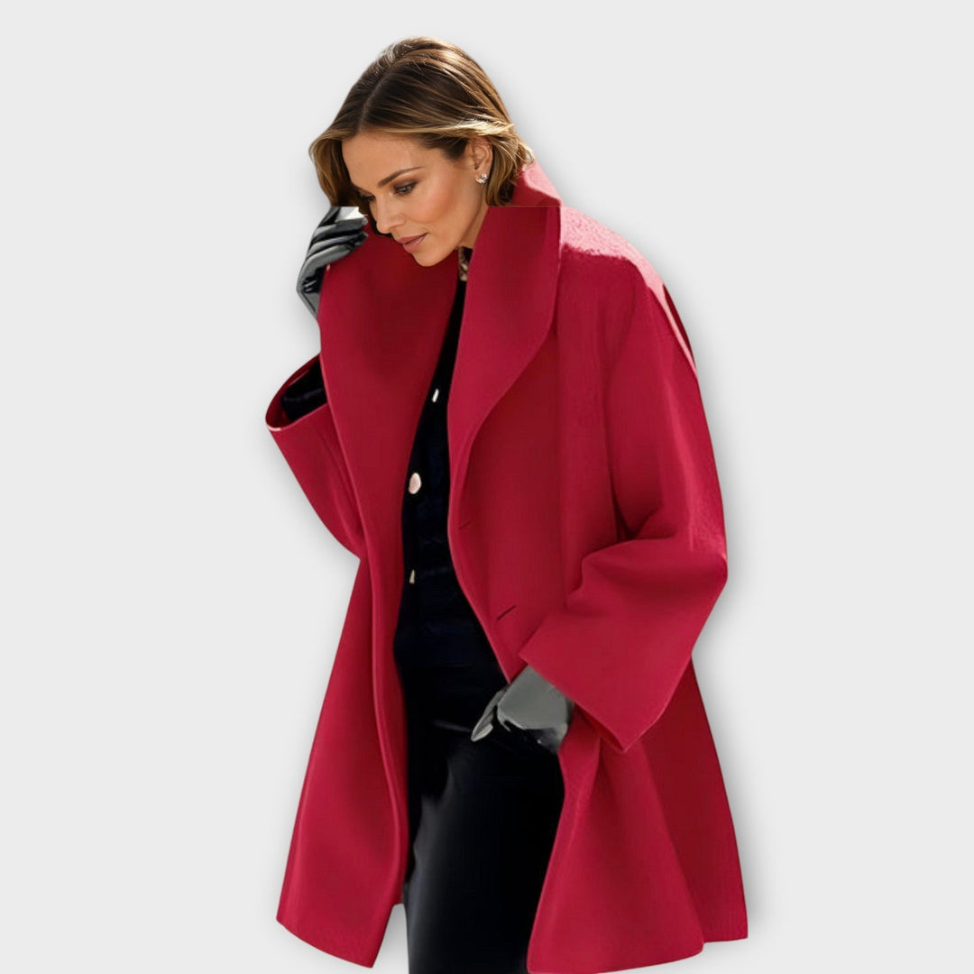 Talia | Premium Windproof Wool Coat