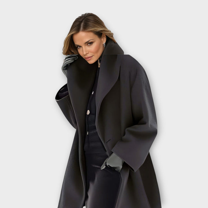 Talia | Premium Windproof Wool Coat
