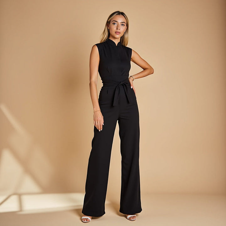 Talia | Sleeveless Power Suit