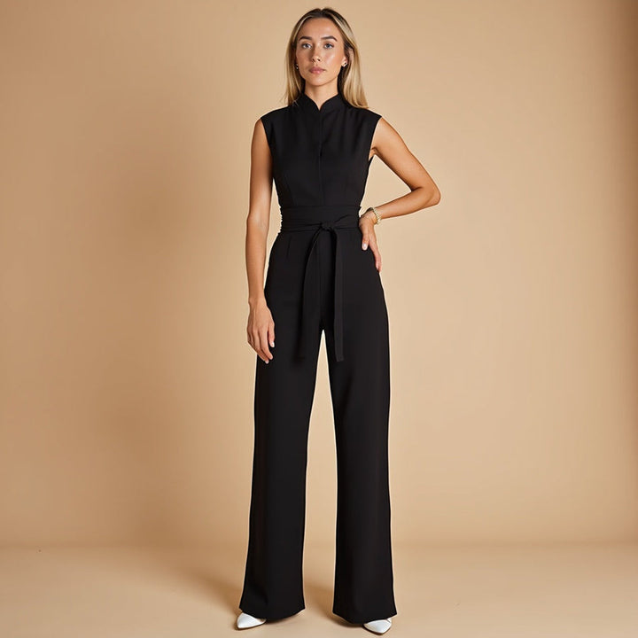 Talia | Sleeveless Power Suit