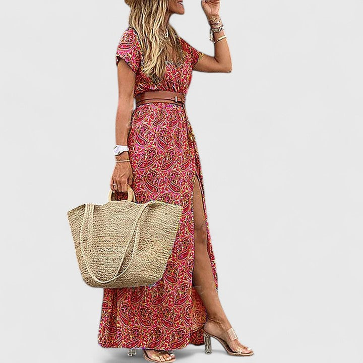 Talia | Stylish Boho Maxi Dress