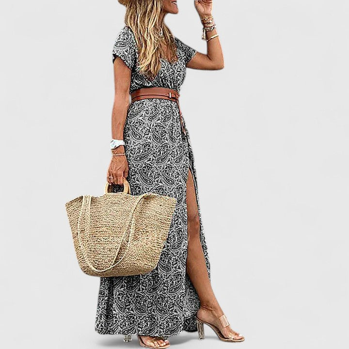 Talia | Stylish Boho Maxi Dress