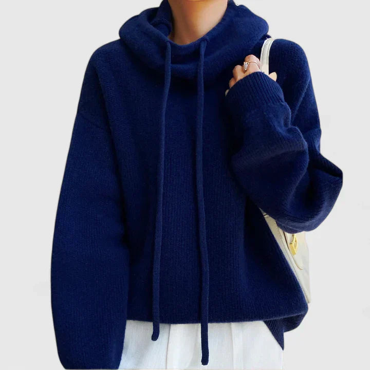Talia | Cozy Knit Hoodie