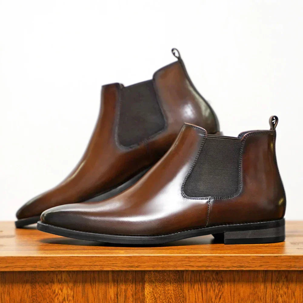 Talia | Refined Leather Chelsea Boots