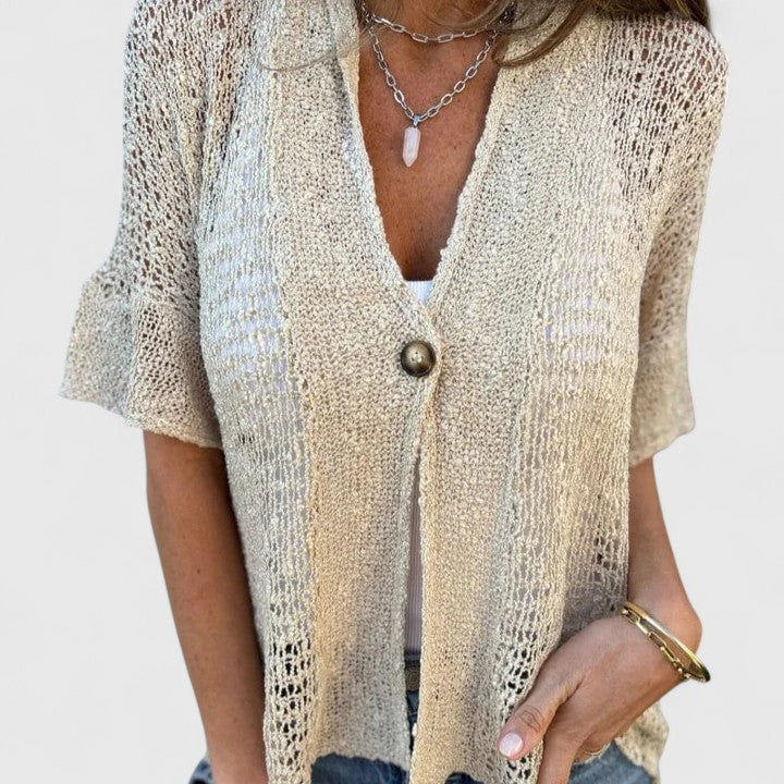 Talia | Elegant Knitted Shirt